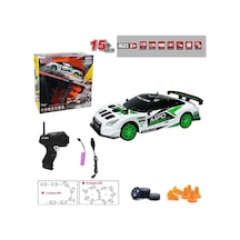 Hb-sc24a07-09-10-11 Kumandalı Full Fonksiyon 2.4g Şarjlı 1:24 Drift Araba Nessiworld Beyaz