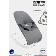 Mamma Shake&sleep Yeni Nesil Çift Sallama Fonksiyonlu Ana Kucağı Premium Kalite Antrasit