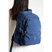 Baginn 571 Collection Lise Üniversite Klinkır Kumaş Sırt Çantası 45 x 30 Cm