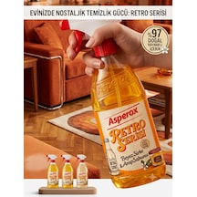 Asperox Retro Serisi Beyaz Sirke & Arap Sabunu Çok Amaçlı Yüzey Temizleyici Sprey 750 Ml %97 Doğal Diğer