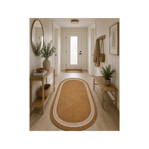 Jüt Kilim, Paspas, Mutfak Halısı, Banyo Paspası, Kilim, Halı, Oturma Odası Halısı, Balkon Paspası 242hasırkrem 242hasırkrem