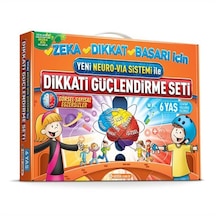 Dikkati Güçlendirme Seti Anasınıfı 6 Yaş- Neuro-via - Yqbx-716084