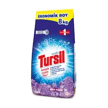 Tursilmatik Toz Çamaşır Deterjanı 8kg 53 Yıkama Leylak Bahçesi 3 Adet