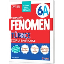 6. Sınıf Fenomen Türkçe A Soru Bankası Fenomen Okul Yayınları
