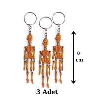 3 Adet İskelet Anahtarlık