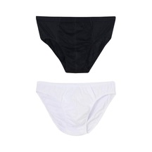 2 Adet Erkek % 100 Pamuk Önyıldız Kom Slip 001