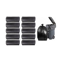 Hantal Boy Ağır Hizmet Çöp Poşeti 100x150 Cm 10'lu Rulo 10 Paket