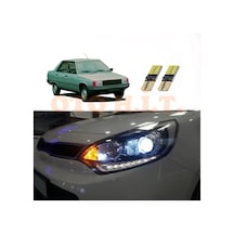 Renault 9 Uyumlu Park Ampulü Beyaz Led Aydınlatma Ampulü Canbus'li