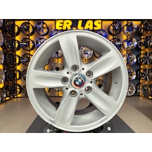 4 Adet Bmw  7 16 5 120 Et44 72.6 Sılver Jant Revize Edilmiş Takım