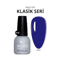 Momo Professional Kalıcı Oje K037 Saks Mavi 14 Ml