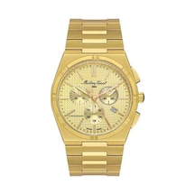 Mathey Tissot H117chpdı Swiss Made Çizilmez Safir Cam Chronograph Fonksiyonlar Aktif Altın Erkek Kol Saati