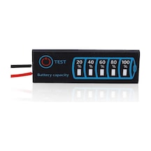 Alkatronik 5-30v Pil Kapasite Göstergesi 2s / 8s Li-ion Lifepo4 Kurşun Asit Batarya Akü Seviye Kapasite