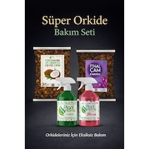 Orkide Toprağı - Orkide Kurtaran Orkide Besini Avantaj Seti 1 Litre İthal Çam 1 Litre Coco Cips Diğer