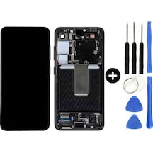 Samsung Galaxy S24 Sm-s921 Uyumlu Çıtalı A Kalite Lcd Ekran Dokunmatik Siyah + Tamir Seti