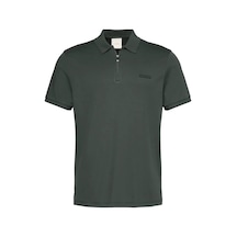 Calvin Klein Ss Slım Supıma Zıp P, Ceg Gri Erkek Polo