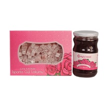 İsparta Çifte Kavrum 250gr Lokum Alana İsparta Gül Reçel 800gr Hediye