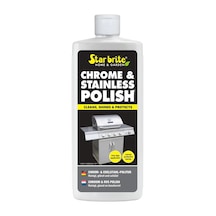 Starbrite - Krom Ve Paslanmaz Çelik Parlatıcı 237 Ml : Metal Aksamlarınızda Sert Ovmaya Son, Tuz Ve Pasa Karşı Uzun Ömürlü Ayna Parlaklığı