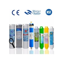 Açık Kasa Su Arıtma Cihazı Filtresi 8 Aşama 80 Gpd King Membranlı