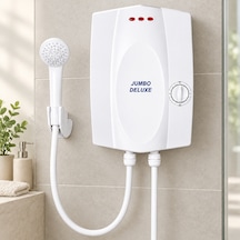 Elektrikli Şofben 8000w Beyaz 7 Emniyetli Enerji Tasarruflu