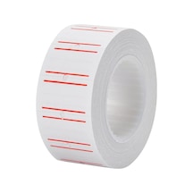 Beyaz Fiyat Etiketi 12x21 Mm - 1 Adet Beyaz