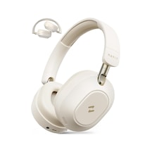 H668bt Anc Bluetooth Kulaküstü Kulaklık - 80 Saat, Anc, Çift Cihaz Desteği, Hi-res Audio Bej