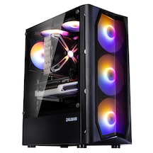 Zalman N4 Rev.1 Mesh 600w 80+ 3 14cm + 3 12cm Rgb 6 Adt Fan Gaming Oyuncu Kasası