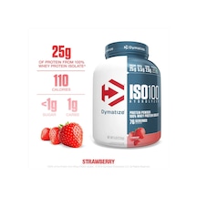 Dymatize Isolate 100 Protein Powder 2,3 Kg - Çilek çilek