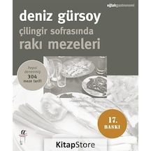 Çilingir Sofrasında Rakı Mezeleri - Deniz Gürsoy - Oğlak Yayıncılık