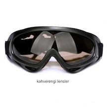 Eternal Luck Rüzgarın Gücü Bisiklet Gözlükleri Spor Kayak Gözlükleri-kahverengi Lensler