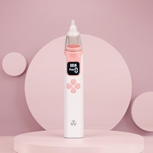 Uıowoo Bebek Burun Aspiratörü Elektrik Ve Şarj Edebilir Nazal Temizleme Cihaz Yenidoğan Ve Bebekler Pembe