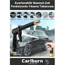 Premium Seri Ayarlanabilir Başlıklı Güçlü Basınçlı Çok Fonksiyonlu Araba Yıkama Tabancası