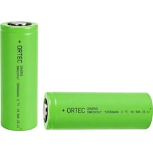 Or-tec 26650 3.7v 5000mah 2c Li-ıon Şarj Edilebilir Pil