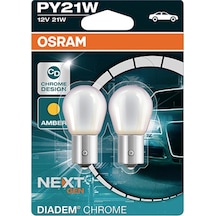 Osram Dıadem 12 Volt Py21w 93 Chrome Desıgn Sarı Işık 7507dc-02b