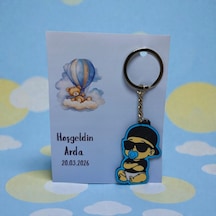 Yenidoğan Hediyelik -bebek Anahtarlık-20li