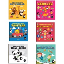 0-2 Yaş Bebek Gelişim - İlk Kitabım Serisi 0-24 Ay Bebek Kitapları 6 Kitap Kutulu Set