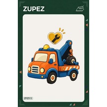 Zpz513 Çekici Yardıma Geliyor Ütüyle Uygulanabilir Transfer Baskı - 911529831