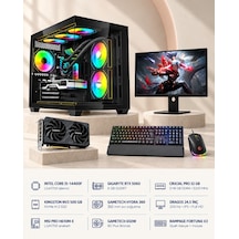 Symoon SYMOONPC0345 i5-14400F 8 GB 32 GB 500 GB SSD RTX5060 24.5" Dos Masüstü Oyuncu Bilgisayarı