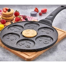 Döküm Granit Emojili Pankek Tava 28 Cm Diğer