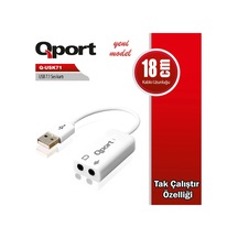 Qport Q-usk71 Usb To 7.1 Ses Kartı