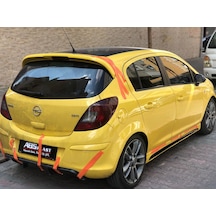 Opel Corsa D R Yan Marşpiyel (Plastik)