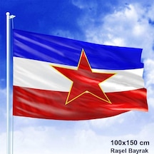 Yugoslavya Sosyalist Federal Cumhuriyeti Bayrağı - Balkan -100x150 Cm Bayrak 1