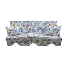 Mirzademarket Elit Salıncak Minderi Su Itici Kumaş Gri Sünger Fermuarlı Set-Prm (519059219) Beyaz