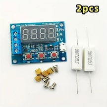 Challenger Zb2l3 Pil Kapasite Test Cihazı 2 Adet 12v 18650 Pil Kapasitesi Ölçer Hızlı Bağlantı