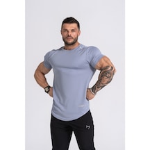 Gymwolves Pro Air Erkek Spor Tişört Açık Gri | Workout Tanktop |