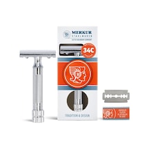 Merkur Mk34c Ağır İş Kısa Saplı Çift Kenarlı Jilet