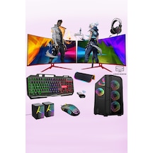 Xaser XSR229 i5-6400 16 GB 256 GB SSD 4 GB RX550 24" Dual Curved Masastü Oyuncu Bilgisayarı