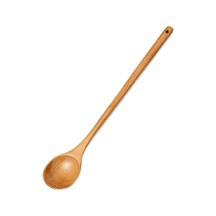 Dayanıklı Büyük Tahta Kaşık, Kepçeli Uzun Saplı Pişirme Kepçesi. Karıştırma, Kerevit Güveci Karıştırma Ve Duvar Dekorasyonu İçin Yapışmaz Büyük Kaşık. Süper Güçlü.