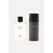 Zara Man Silver Erkek Parfüm EDT 90 ML + Silver Erkek Sprey Deodorant EDC 150 ML