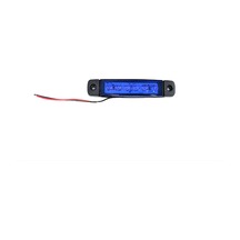 1 Adet Mavi Parmak Lamba 6 Led 12v 24v