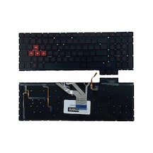 Hp İle Uyumlu Omen 15-ce007nt 2cj35ea , 15-ce008nt 2gr89ea Notebook Klavye Işıklı Siyah Tr